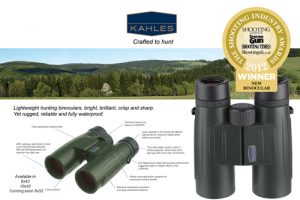 Check out the specs of Kahles' Award Winning Binocular